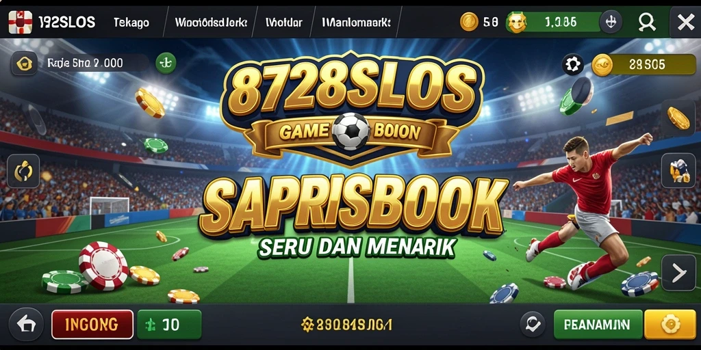 Gameplay menarik dan antarmuka intuitif 8728SLOTS di layar smartphone.
