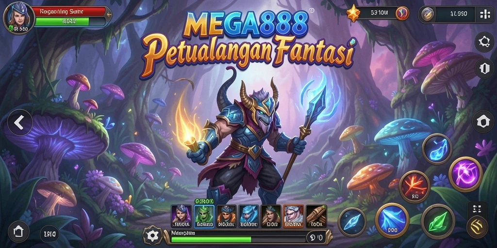 Gameplay menakjubkan dalam MEGA888 yang membawa Anda ke dunia petualangan.