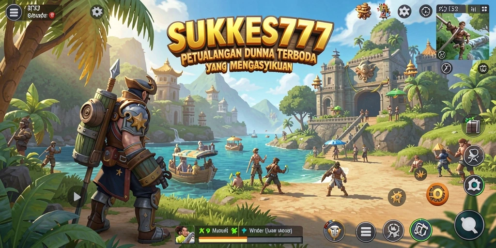 Tangkapan layar menampilkan gameplay Open World yang menakjubkan.