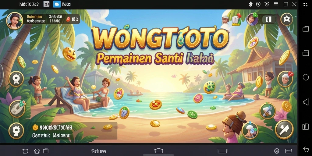 Tampilan gameplay WONGTOTO yang penuh warna dan menyenangkan.